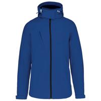k414-l KARIBAN K414 Dark Navy, Royal Blue, Breathable, Waterproof, Windproof Softshell Jacket, L