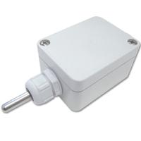 saelt Prosensor PT100 Outdoor Temperature Probe, 6mm Dia, 20mm Long, 2 Wire, Wall, Class A +80°C Max