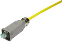 09451151520 Harting Han 3A RJ45 Series Male RJ45 Connector, Cable Mount, Cat6a, UTP Shield