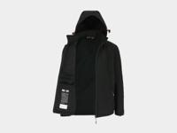 23mjc1903bk-l Herock 23MJC1903 Black, Breathable, Waterproof, Windproof Jacket, L