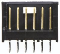 280372-2 TE Connectivity AMPMODU MOD II Series Straight Through Hole PCB Header, 6 Contact(s), 2.54 mm Pitch, 1 Row, Shrouded