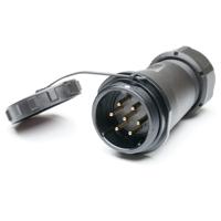 304-536 RS PRO Industrial Circular Connector, 7 Contacts, In-Line, SP29 Connector, Socket, Male, IP68, SP2911C Series