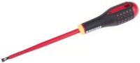 be-8255s Bahco Slotted  Screwdriver, 6.5 x 1.2 mm Tip, 150 mm Blade, VDE/1000V, 272 mm Overall