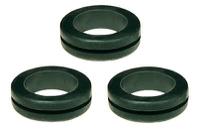 02520029010 SES Sterling DA Black Polychloroprene 10mm Cable Grommet for Maximum of 8mm Cable Dia.