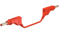 669407-15022 Staubli Test lead, 32A, 600V, Red, 150cm Lead Length