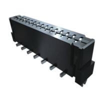 fc1-10-02-t-wt Samtec FC1 Series Straight Surface Mount PCB Socket, 10-Contact, 1-Row, 1mm Pitch, Solder Termination