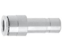 100230804 Norgren PNEUFIT 10 Series Straight Fitting, Push In 4 mm to Push In 8 mm, Tube-to-Tube Connection Style