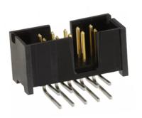 103166-3 TE Connectivity AMPMODU MOD II Series Right Angle Through Hole PCB Header, 10 Contact(s), 2.54 mm Pitch, 2 Row, Shrouded