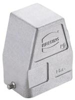 19628060546 HARTING Han EMC Heavy Duty Power Connector Hood, M25 x 1.5 Thread, Side Entry
