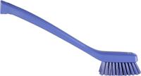 41942 Vikan Soft Bristle Green Scrubbing Brush, 270mm bristle length, Polyester, Polypropylene, Stainless Steel bristle