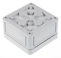 12048301 Spelsberg TK PC Series Grey Polycarbonate Enclosure, IP66, Grey Lid, 94 x 94 x 57mm
