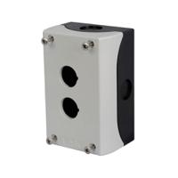 78640752-m22-i2-511-4996 Eaton Momentary Enclosed Push Button - SPDT, Plastic, 2 Cutouts, Black, Arrow, IP65