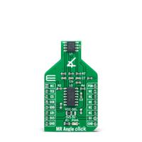 mikroe-4634 MikroElektronika MR Angle Click Magnetoresistive Sensor Add On Board for MCP3204, KMZ60 mikroBUS Socket