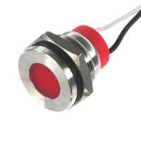 pl16sl015 CML Innovative Technologies PL16SL Series Red Panel LED, 110V, 16mm Mounting Hole Size, Lead Wires Termination, IP67