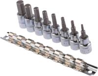 262-0319 RS PRO 8-Piece Metric 3/8 in Bit Socket Set , Hex Bit
