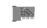 6469081-1 TE Connectivity High Speed High Speed Backplane Connector, Receptacle, 10 Column, 6 Row, 60 Way