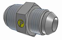 10-8hmtxs Parker Hydraulic Union Straight Threaded Adaptor UNF 7/8-14 Male to UNF 3/4-16 Male, 10-8HMTXS