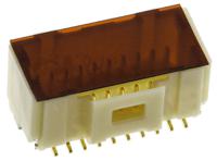 501190-2017 Molex Pico-Clasp Series Straight Surface PCB Header, 20 Contact(s), 1 mm Pitch, 2 Row, Shrouded