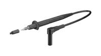 669007-15021 Staubli Test lead, 20A, 1kV, Black, 150cm Lead Length
