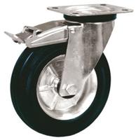 12258-fr LAG Swivel Castor Wheel, 80kg Capacity, 100mm Wheel
