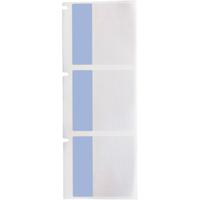 m6-32-427-bl Brady B-427 Blue, Transparent Label, 38.10mm Width, 12.70mm Height, 250 Qty