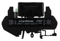 dra1-cmx100d10 Sensata Crydom DRA Series Solid State Interface Relay, 10 V dc Control, 8 A Load, DIN Rail Mount