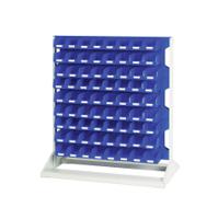 1691722811v Bott Steel Louvre Panel Storage Unit, 550mm x 1000mm x 1125mm, Blue