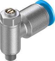 grla-m5-qs-6-d Festo GRLA Series Tube Exhaust Valve, 6mm Tube Inlet Port x M5 Male Outlet Port x 6mm Tube Outlet Port, 193139