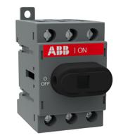 ot40f3-1sca104902r1001 ABB 3P Pole DIN Rail Non Fused Isolator Switch - 40A Maximum Current, 11kW Power Rating, IP20