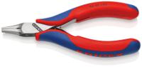 36-12-130 Knipex Pliers, 119 mm Overall, Flat, Straight Tip, 23mm Jaw