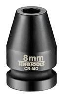 920525n Teng Tools 25mm, 1/2 Drive Impact Socket, 45 mm length
