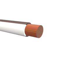 50992-21-100 NEMIQ 50992 Series Brown/White 0.75 mm² Hook Up Wire, 1, 21m, PVC Insulation,