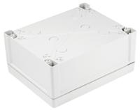 ta-241911-enclosure Fibox TEMPO Series Grey ABS Enclosure, IP65, Grey Lid, 240 x 191 x 107.4mm