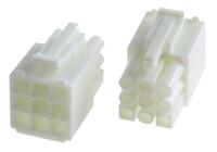 elp-09v JST, EL Male Connector Housing, 3 Row