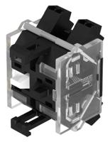 7049184 EAO Contact Block for Use with Series 04, 250 Vac, 2NC