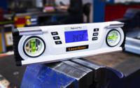 081249a Laserliner 240mm Magnetic, LCD Inclinometer, User Calibrated