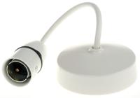 1186whi MK Electric Ceiling Type Ceiling Rose Pendant Set 250 V