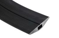 26100311 RS PRO 3m Black Cable Cover in Rubber, 14mm Inside dia.