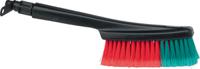 525452 Vikan Soft Bristle Black Scrubbing Brush, 50mm bristle length, Polyester bristle material