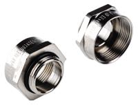 52104583 Lapp Cable Gland Adaptor, M25 Exterior Thread, M32 Interior Thread, Nickel Plated Brass, SKINDICHT Series