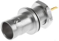 j01003a1221 Telegartner, Jack Panel Mount BNC Connector, 75Ω, Solder Termination, Straight Body