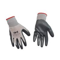 av13072 Avit AV13072 Grey Nylon Glove, Size 9, Nitrile Coating