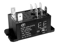 hf92f-240a-2c21s Hongfa Europe GMBH Flange Mount Power Relay, 240V ac Coil, 30A Switching Current, DPDT