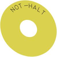 3su1900-0bc31-0at0 Siemens Round Backing Plate for Use with Emergency Stop Mushroom Push Button, Not - Halt