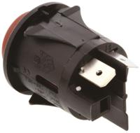 sp6011c100000 Molveno Push Button Switch, Latching, Panel Mount, 25mm Cutout, SPST