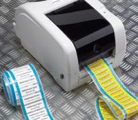 556-00103-ttrc-100mm-petdiv-bk HellermannTyton TTRC Black on Black Printer Ribbon, 300m Label Length, 100mm Label Width
