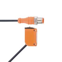 o6h201 ifm electronic Diffuse Photoelectric Sensor, Rectangular Sensor, 2 → 200 mm Detection Range