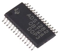 ads1282ipw Texas Instruments, Dual 31-bit- ADC 4ksps, 28-Pin TSSOP