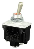 2tl1-50 Honeywell Toggle Switch, Panel Mount, On-On-(On), DPDT, Screw Terminal