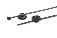 155-42002 HellermannTyton Cable Tie, 200mm x 4.6 mm, Black Nylon, Pk-500